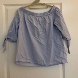 Off the shoulder blouse